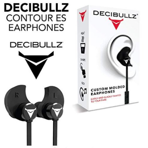 Decibullz Custom Molded ES In-ear Headphones Ear Protection